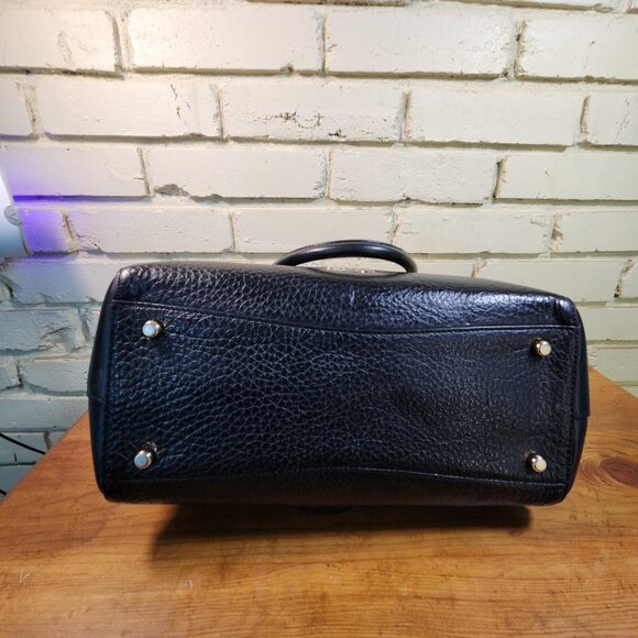 Euc Coach Blake Carryall Black Leather Shoulder Bag Purse - Picture 9 of 15